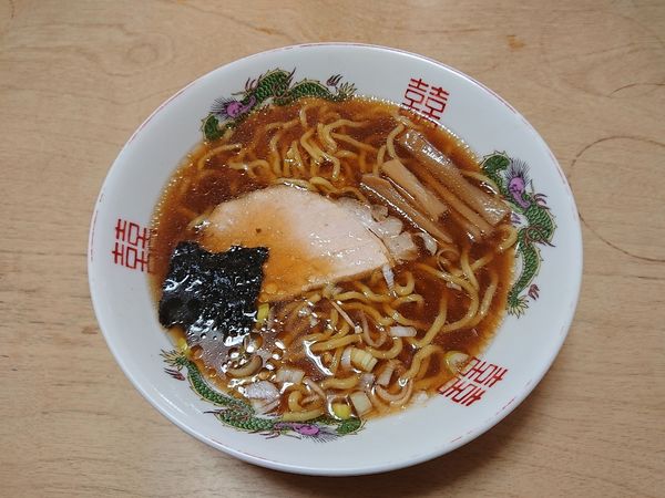 「中華そば 530円」@銀蝶の写真