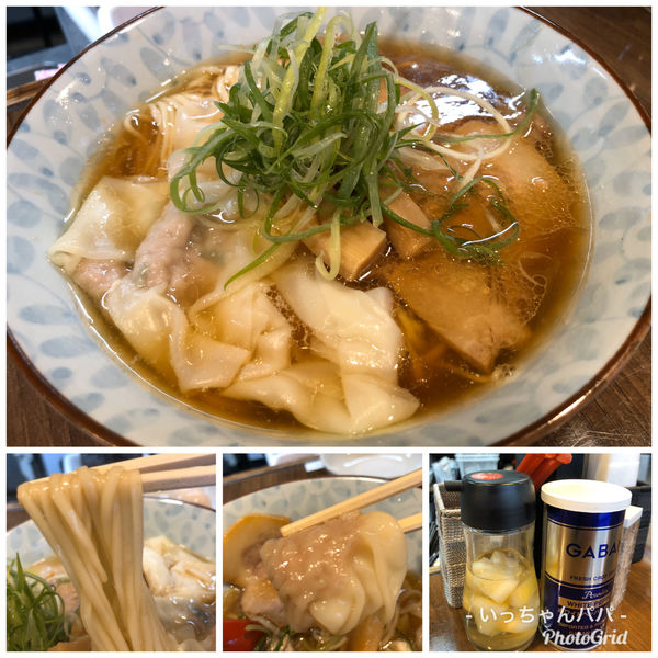 「地鶏わんたんめん 800円」@寿製麺よしかわ 保谷店の写真