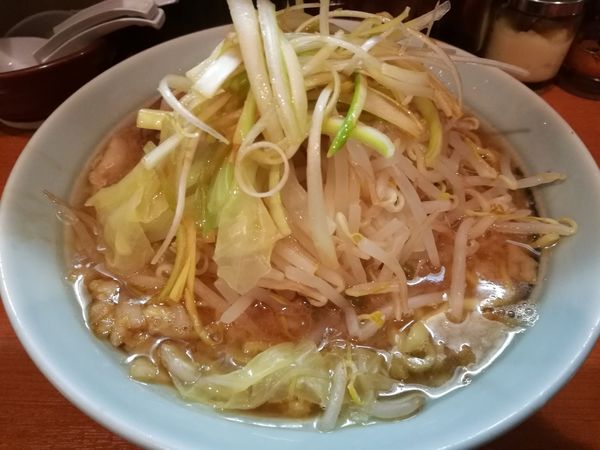 「一富士普・濃・多＋半ライス」@ラーメン たかし屋 大門店の写真