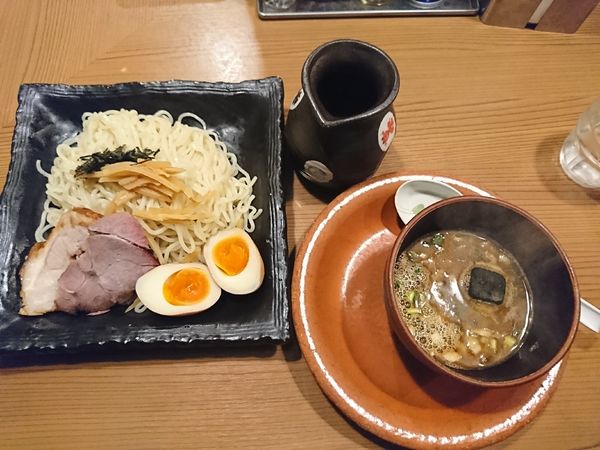 「上焼石麺せいろ(濃口酸味系)950円」@秋刀魚中華そば 生粋の写真