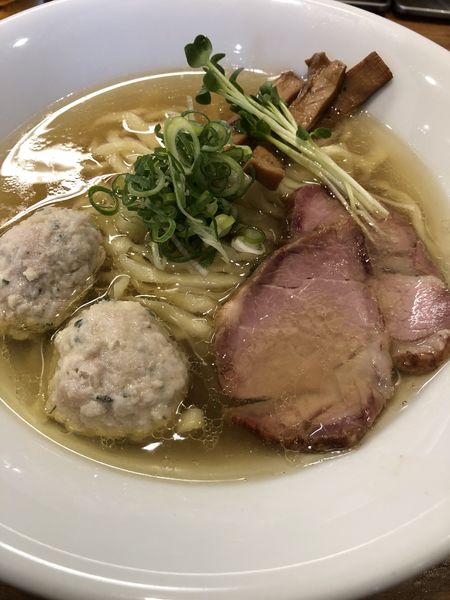 「塩つくねそば」@麺処 いち林の写真