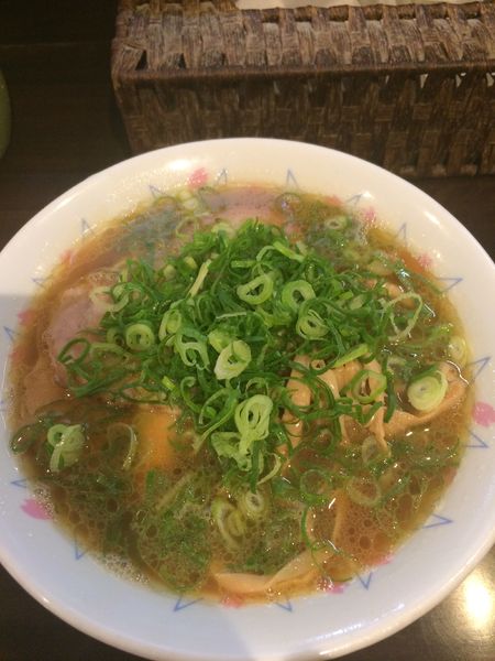 「ネギそば780円」@のりや食堂の写真