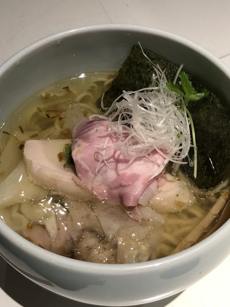 「裏Q 煮干し　塩」@Japanese Ramen Noodle Lab Qの写真