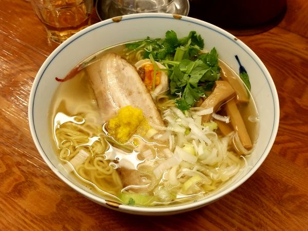 「和風柚子柳麺」@麺屋ひょっとこの写真