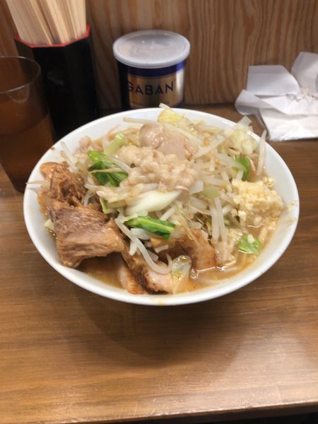 「小豚ラーメン」@ラーメン二郎 前橋千代田町店の写真