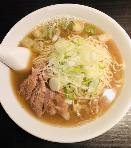 「肉そば 中 900円」@自家製麺 伊藤 銀座店の写真