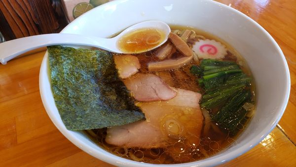 「中華そば」@白河手打中華そば 法隆の写真