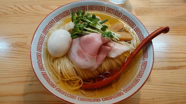 「(松)特級中華そば 白醤油¥950-」@自家製麺 くろ松の写真