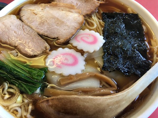 「ワンタンメン」@栄楽の写真