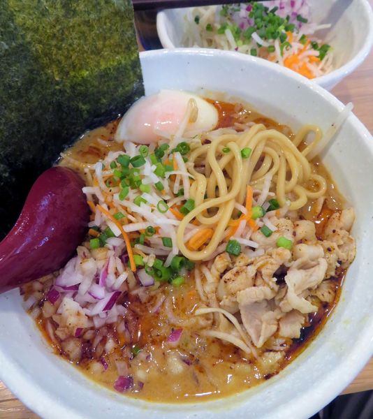 「みそら～めん小＋野菜増し（900円）」@麺小屋 てちの写真