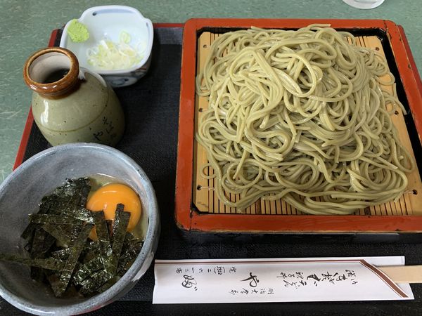 「とろろそば920+大盛150＝1070円」@藪そばの写真