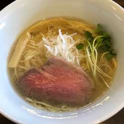 常陸牛そば　塩　並