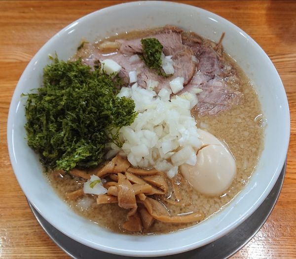 「特製中華そば  中脂」@中華そば136の写真