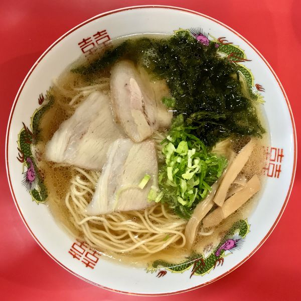 「中華そば ¥800円〔あおさのりサービスCP〕」@中華そば 竹千代の写真