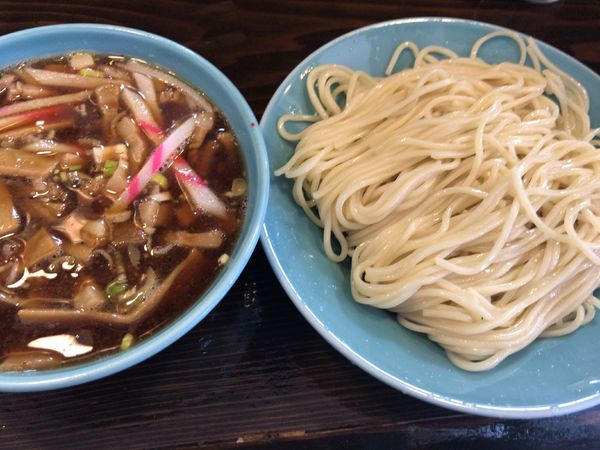 「つけそば並700円（+餃子とか）」@つけそば 麺吉の写真