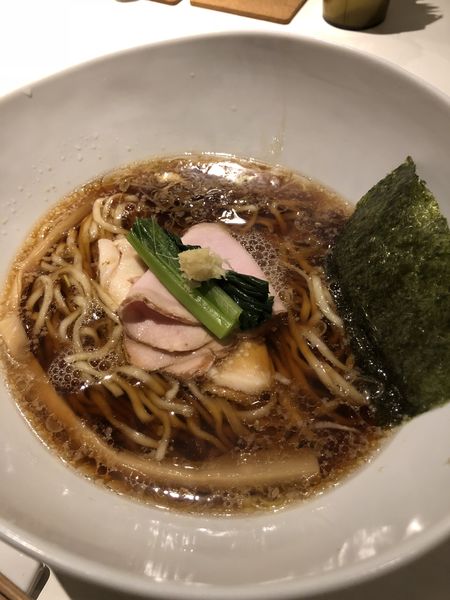 「裏Q 煮干し　醤油」@Japanese Ramen Noodle Lab Qの写真