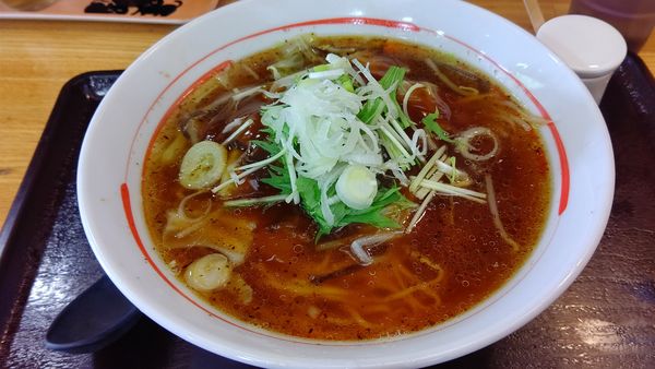 「美土里野菜たっぷりあんかけラーメン７２０円」@道の駅もてぎ 十石屋の写真