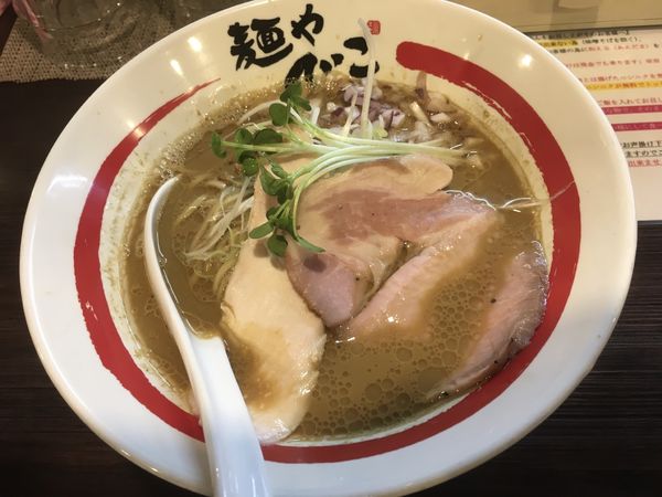 「濃厚牡蠣そば」@麺や でこの写真