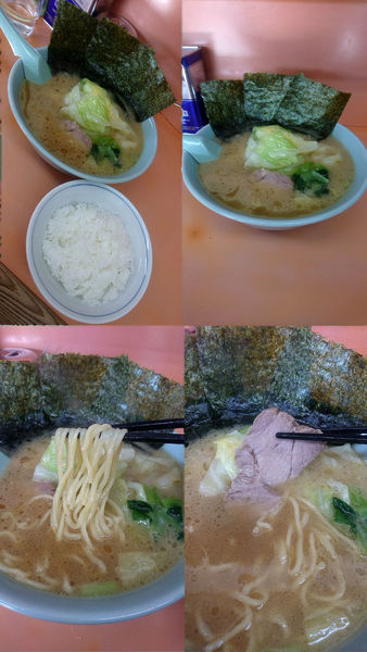 「『キャベツラーメン+ライス(￥800+150)』」@梅浜亭の写真