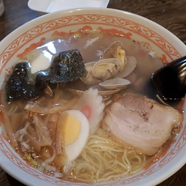 「アサリラーメン」@呑食家 橋三の写真