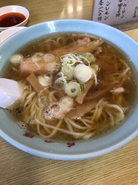 「ラーメン」@青竹手打麺 餃子 岳乃屋の写真