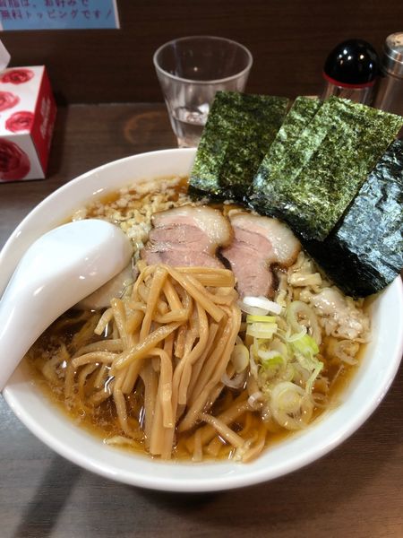 「シゲちゃんラーメン、濃口、こってり、背脂」@煮干し中華そば 山形屋の写真