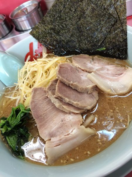 「味噌ネギチャーシュー」@山岡家 平塚店の写真