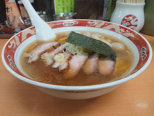 「チャーシューワンタンメン」@支那ソバ かづ屋の写真