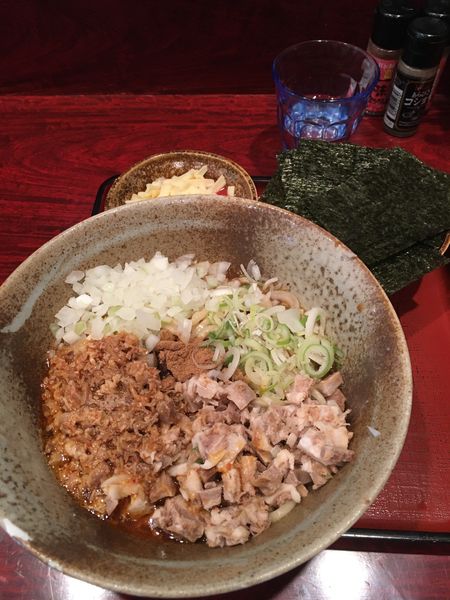 「トマトカレーまぜそば」@食処 渓の写真