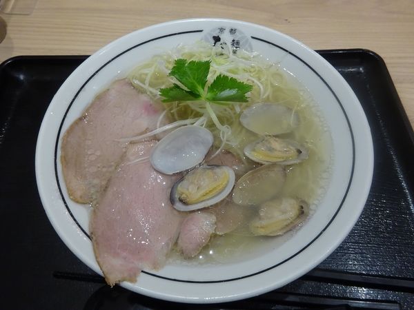 「淡麗あさり蕎麦」@麺屋たけ井 阪急洛西口店の写真