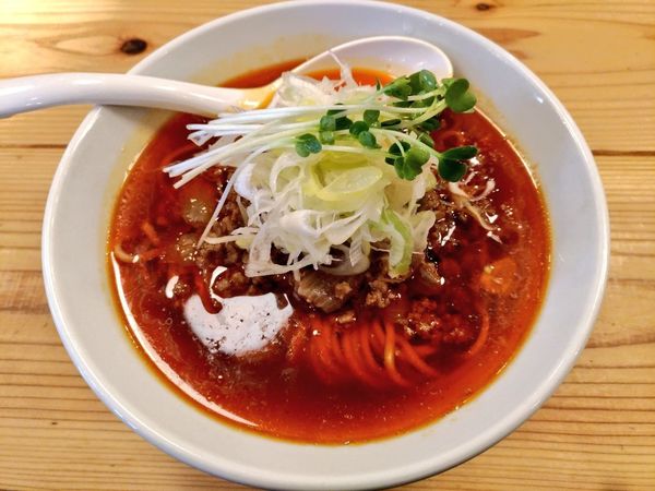 「11月限定 まうろあ式 勝浦タンタンメン」@麺恋 まうろあの写真