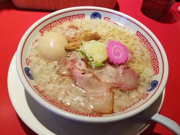 「味玉ラーメン(塩・こってり)¥850」@ソラノイロ 池袋店の写真