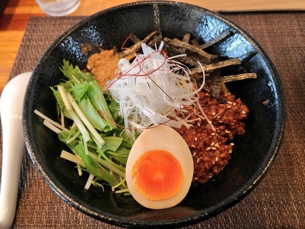 「期間限定 旨辛まぜそば」@らぁ麺 やな木の写真