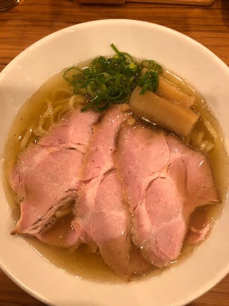 「限定　ノドグロ中華(塩)980円」@中華そば ココカラサキゑの写真