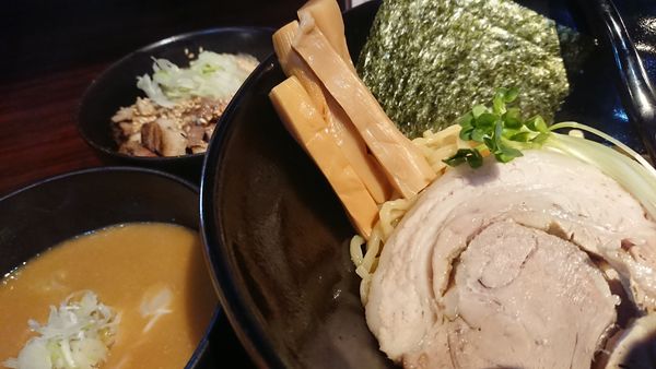 「濃厚ちゃーしゅーつけ麺」@麺屋ひじり 嵐山店の写真