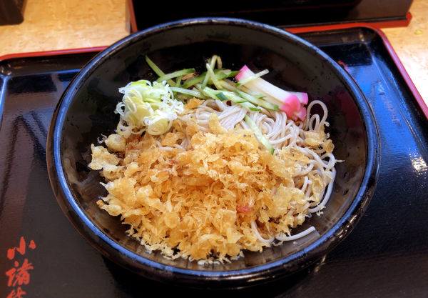 「冷やしたぬき(350円)」@小諸そば 芝公園前店の写真