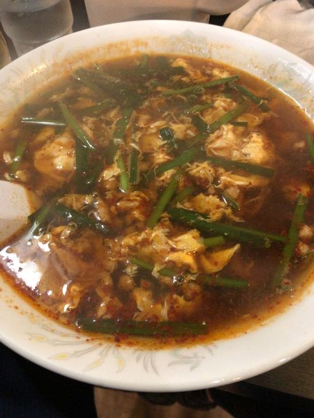 「辛麺　五辛」@辛麺屋桝元 中央通店の写真