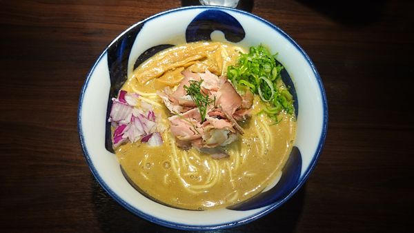 「純濃煮干そば」@九十九里煮干つけ麺 志奈田の写真