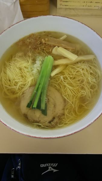 「白メンマの塩ラーメン」@支那そば 心麺の写真