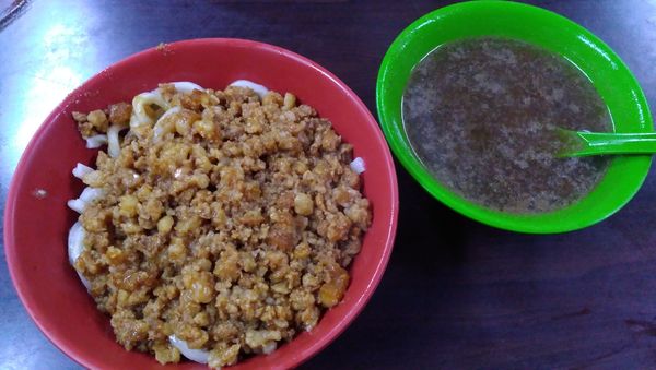 「炸醤麺」@老牌牛肉拉麺大王の写真