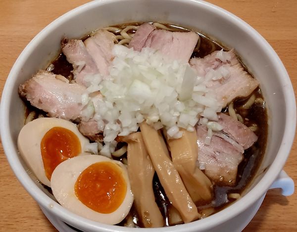 「特煮干しからそば(中)」@煮干そば とみ田の写真