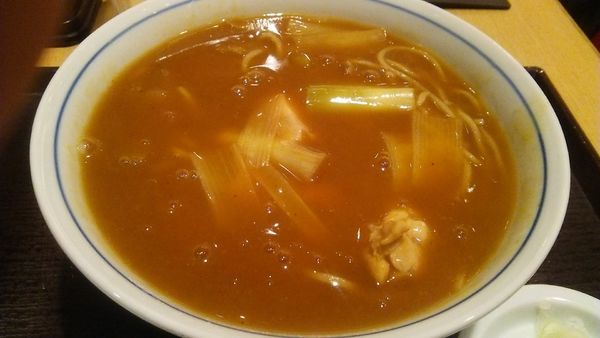 「カレー南蛮そば 1089円」@吉祥庵 錦糸町テルミナ店の写真