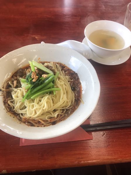 「山椒の香り・汁無しタンタンメン(成都担担面)」@川菜餐室 風の都の写真
