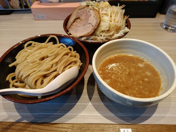 「ブタ二郎つけ麺(中盛・)840円】→500円」@高崎青春ブタ二郎の写真