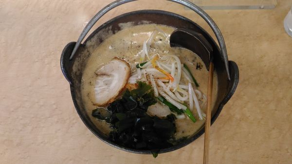 「味噌ラーメン (ランチセット)」@あじ平 野田店の写真