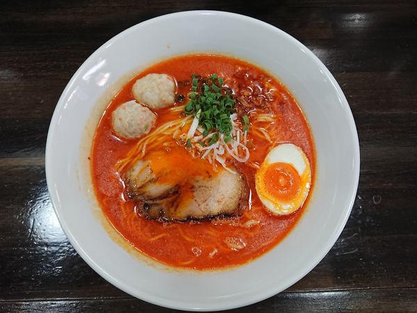 「辛い鯛ラーメン」@ラーメン晃煇の写真