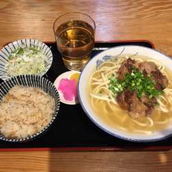 ソーキそば ランチセット