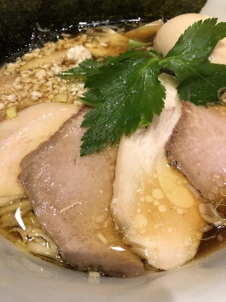 「特製醤油鶏そば」@中華そば ムタヒロ 拝島駅店の写真