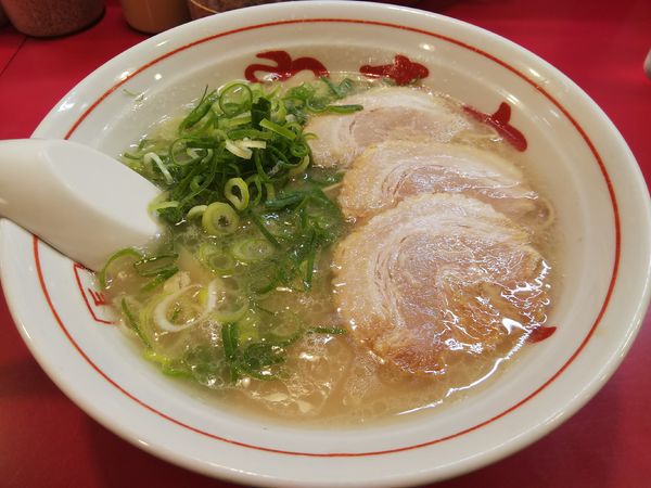 「博多ラーメン　：バリカタ」@博多長浜屋台やまちゃん 銀座店の写真