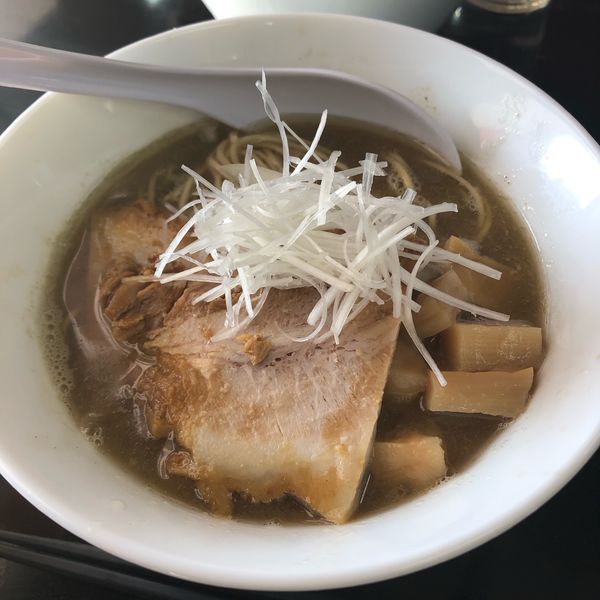 「煮干中華そば（hard）」@煮干中華そば のじじR 我孫子店の写真